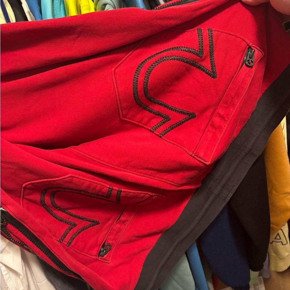 True religion track pants wore once
